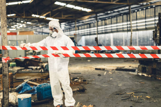 Professional Infectious Disease Decontamination technician working in Milton, NH
